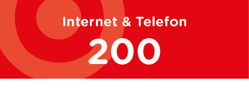 Internet + Telefon 200