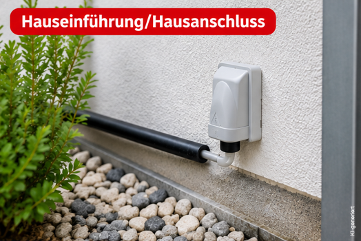 Hauseinführung / Hausanschluss
